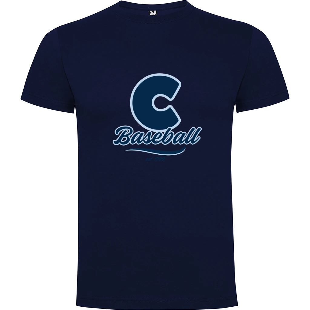 Pánské bavlněné tričko Céčko Baseball tmavě modrá